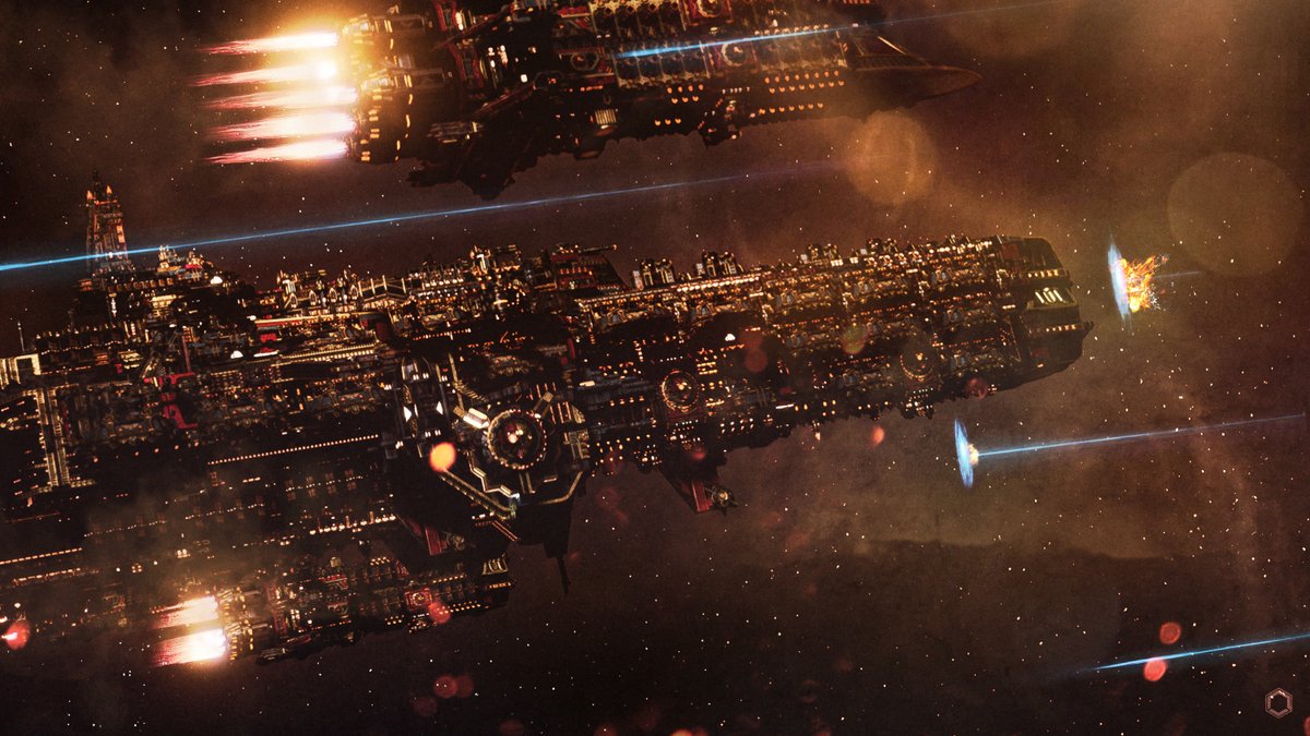 Vetuste_HX's tweet photo. Well I saw tre previous spaceship publication was appreciated, so, lets's enjoy some Warhammer 40K spaceship again! With various classes. But still Big Ones.
For HIS Glory!! https://t.co/EoGWXgQMRS