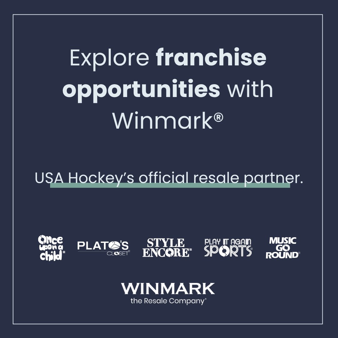 usahockey's tweet photo. Before Olympic gold and the Wild jersey, Matt Boldy shopped at Play It Again Sports. Many store owners started as customers, too, then made the move to franchise owner.
Get in the franchise game: https://t.co/P610qmQBv2
#PlayItAgainSports #WinmarkFranchises #MattBoldy https://t.co/jCTjFsrgVo