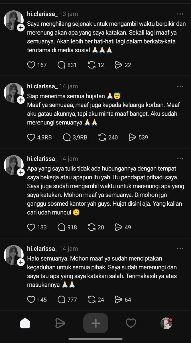 rebukanrain's tweet photo. Buat NAKES & NAMED yang lain, tidak usah kalian buat validasi maupun pembelaan, "KAMI KORBAN DARI SISTEM". Nah kalo kalian gak suka sistemnya, ya protes ke pembuat sistemnya, jangan pasien juga kena imbas dari kebusukan kalian.
Ntar giliran viral rame-rameakting minta maaf, ah basi deh kalian..!!!
Cukup tiga manusia yang nir empati  ini terakhir kalinya kejadian seperti ini, semoga yang lain lebih berhati-hati dalam berkomentar.