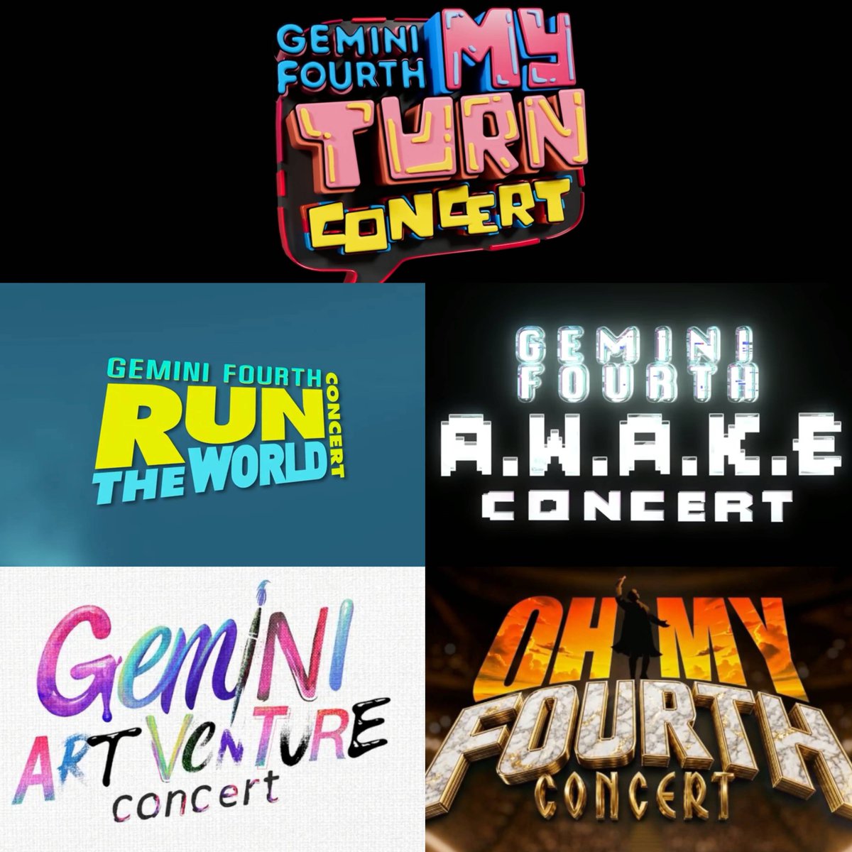 4FahFourth's tweet photo. 2023 
GeminiFourth My Turn Concert 

2024 
GeminiFourth Run the World Concert 

2025 
GeminiFourth A.W.A.K.E. Concert
 
2026 
Gemini Art-Venture Concert /
Oh My Fourth Concert 

// มีคอนเสิร์ตกันในทุกๆ ปี😭😭😭😭

#GeminiFourth #เจมีไนน์โฟร์ท 
#Gemini_NT #Fourthnattawat https://t.co/qHG2SmVqRh