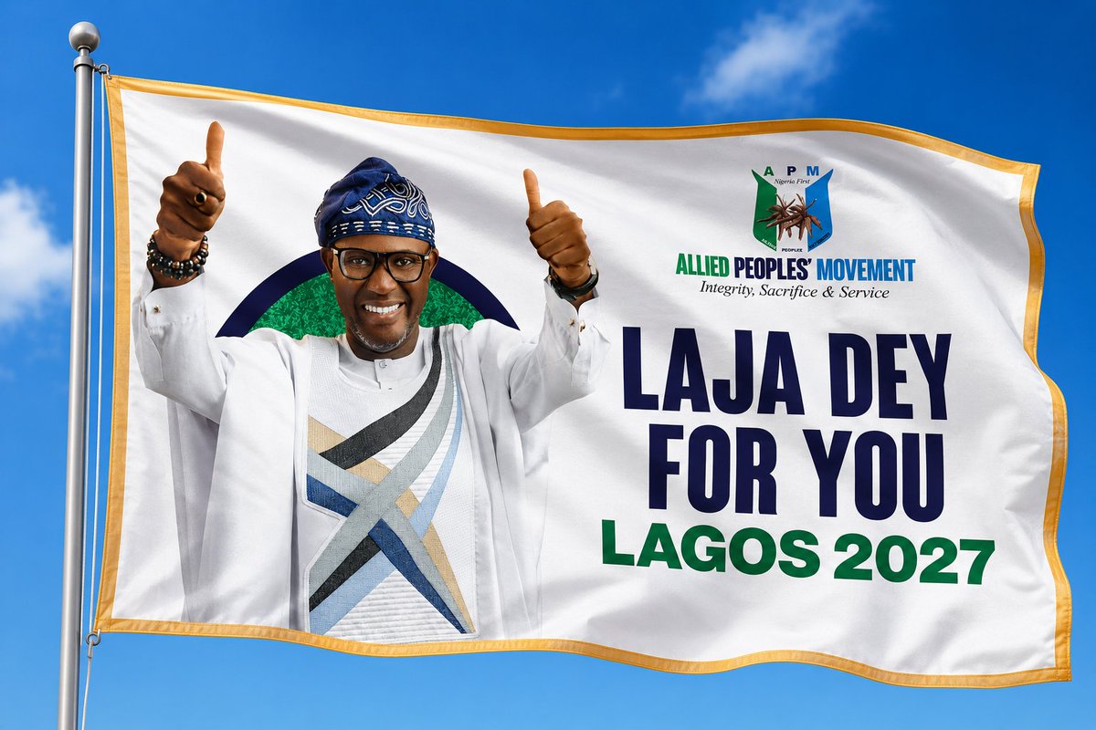 NGRWailers's tweet photo. We can rewrite the narrative,
from a culture of impunity to one of accountability,
from bad leadership to responsible governance,
from waste to prudent fiscal management of Lagos resources.
We will prove you right.
Support #APM
#Laja4ResetLagos2027 https://t.co/NWFkLTFAg1