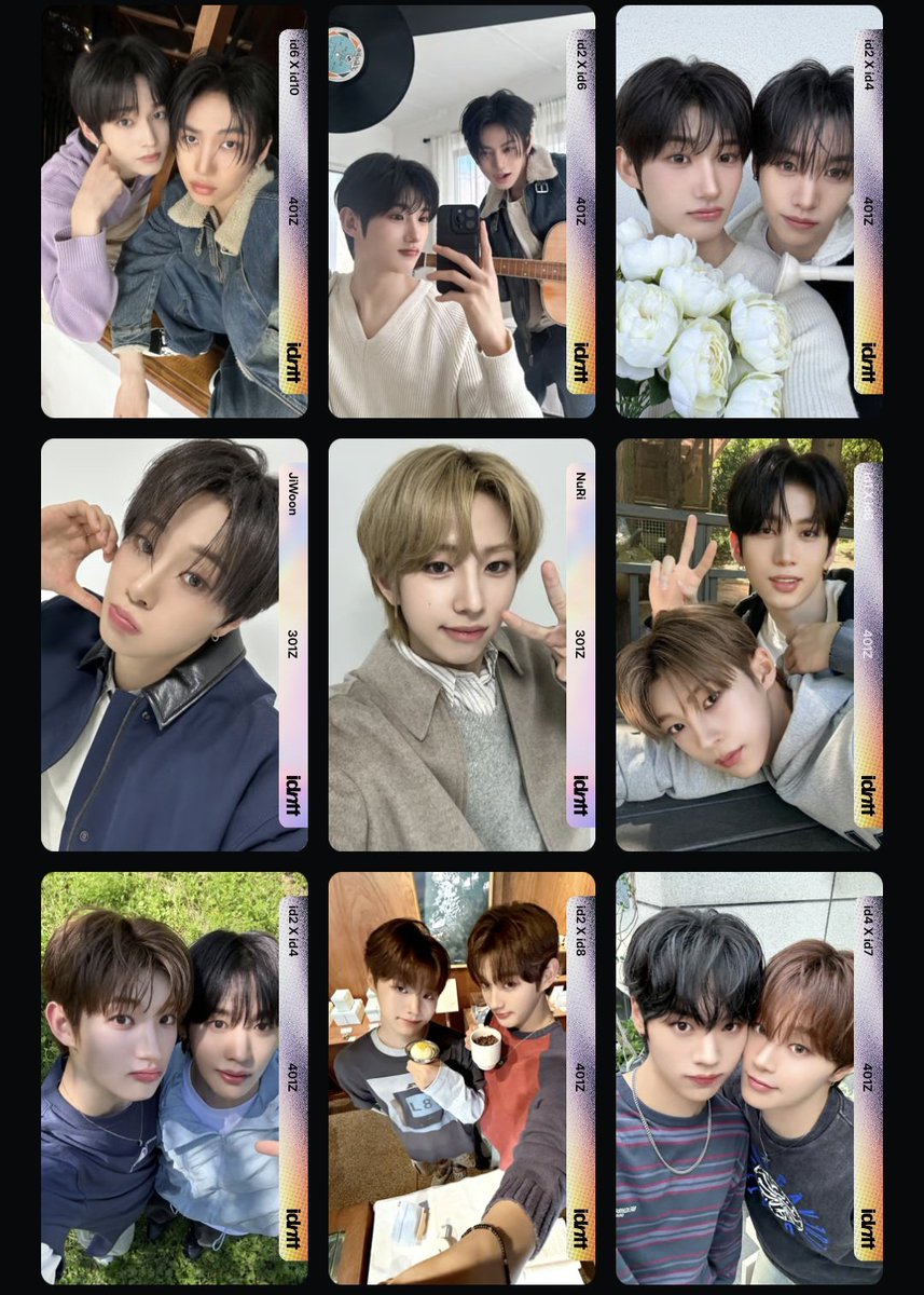 Binbin0909dda's tweet photo. 아이덴티티 idntt 스페셜 유닛 오브젝트 양도 합니다 SELL ⭕️

도훈 희주 태인 재영 주호 지운 환희 청명 토와 규혁 누리 성준 예준 경빈 은수 기웅 주헌 경호 은찬 은성 objekt sto uto https://t.co/M3IgVJSYac