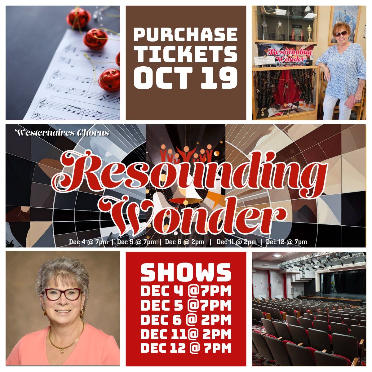 westernaires_c's tweet photo. Dreaming of December magic while soaking up the August sun! ☀️✨ Don't miss our Christmas concert promo at the SCW Library for "Resounding Wonder"— upcoming Holiday Music by the Westernaires. Mark your calendars, it’s coming soon! https://t.co/d7FdxbBrVm @suncitywest https://t.co/wdjPMaGdl4