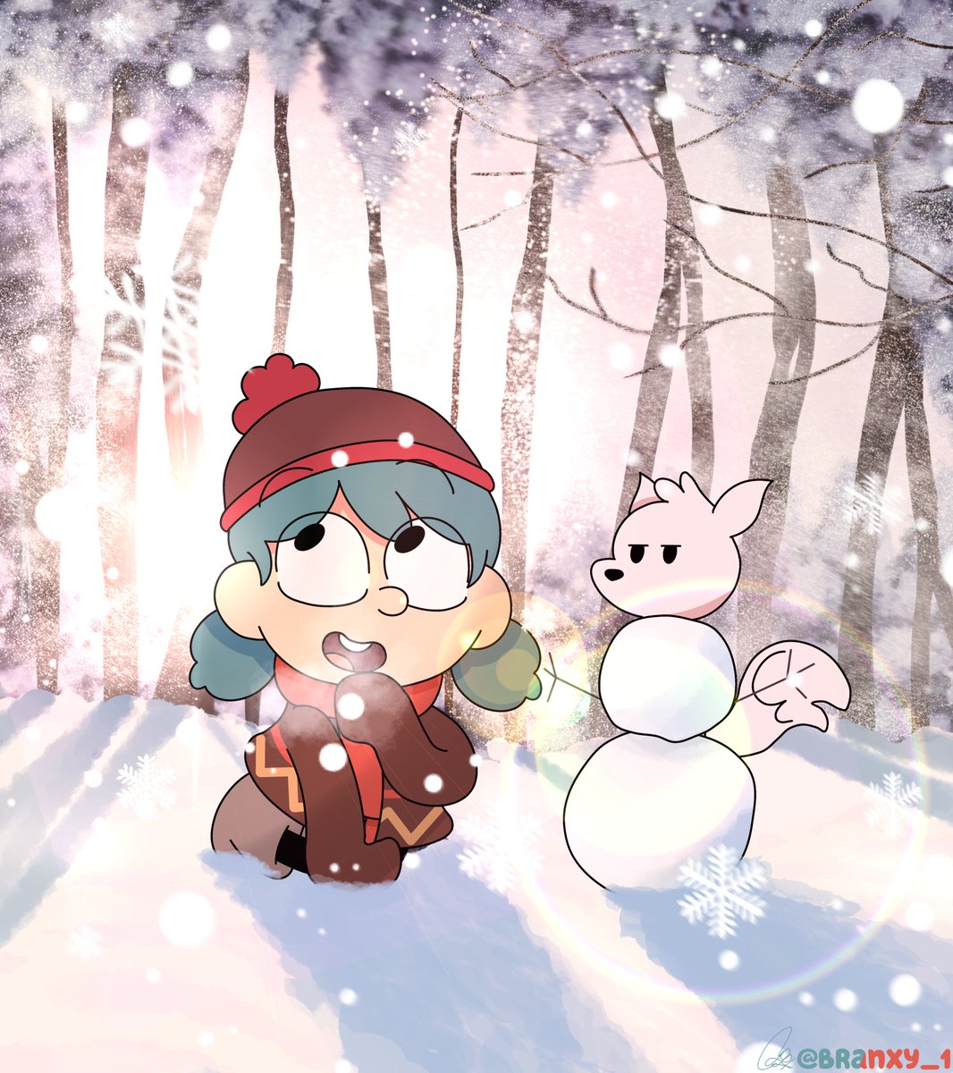 Branxy_1's tweet photo. How time flies...

#Hilda #HildaTheSeries #HildaNetflix #HildaFanart https://t.co/L71IajzvAW