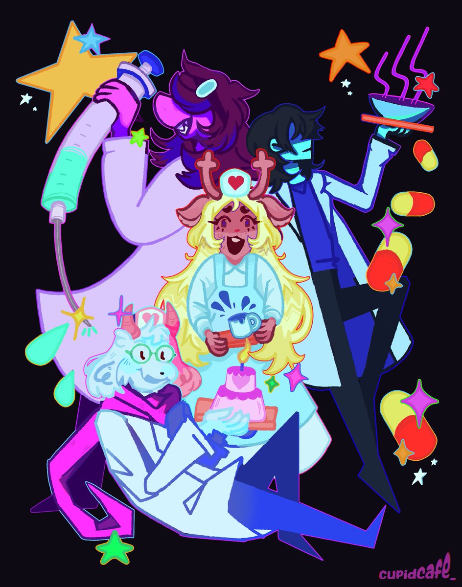 cupidcafe_'s tweet photo. i <3 deltarune https://t.co/PbmUuOYxp1