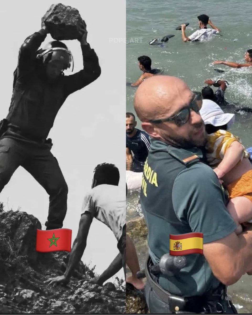 TheSaviour's tweet photo. The difference between having a Zionist government and one that isn’t. https://t.co/AT5aH9ckVP