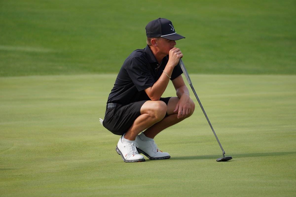 AJGAGolf's tweet photo. On top at the turn 🔥

Jonathan Ward (-4) leads the Boys Division as he makes the turn during the first round of the #AJGAMaryvilleJr! https://t.co/6s6PHWwKwJ