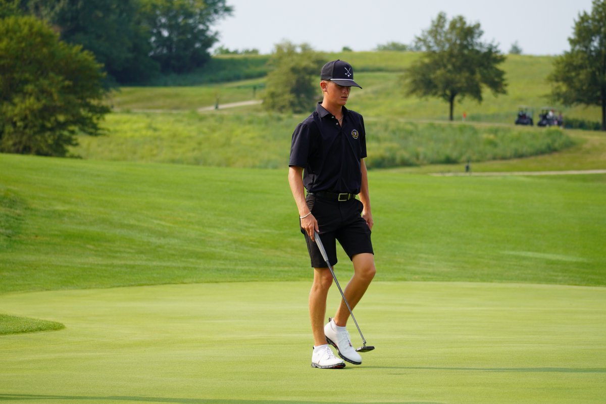 AJGAGolf's tweet photo. On top at the turn 🔥

Jonathan Ward (-4) leads the Boys Division as he makes the turn during the first round of the #AJGAMaryvilleJr! https://t.co/6s6PHWwKwJ