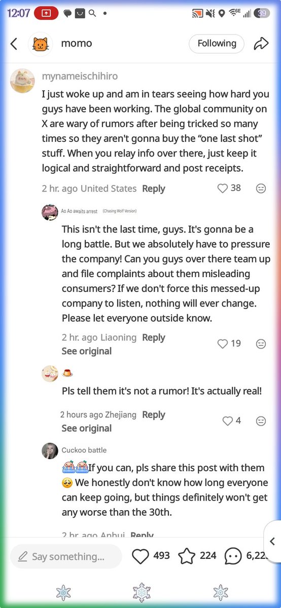 smuttytoast's tweet photo. ‼️PLEASE READ‼️: 
I've just returned from a long XHS dive. I have spoken and read a lot of conversations, did a LOT of account snooping to verify each person is authentically a supporter and I can CONFIDENTLY say that the requests to be more aggressive and make a stir are NOT antis trying to trick us.

The girls are being silenced on weibo and xhs, their posts are actively being suppressed. I made a post today, and it got attention but all of their comments were deleted. I was able to investigate the profiles and theyre just regular normal supporters - nothing fishy..

They have been begging and reaching out on our end for help, but frustratingly we are all wary to trust anyone now, so only about half of us are going along. 

We NEED to put more pressure on Infold. We NEED to use the strong hashtags to get this going. Please do not believe that the game will go EOS, it will not. They make 80% of revenue through LADS, they cannot AFFORD to lose us.

 We need to really apply pressure right away. We need to make them listen.. Don't be afraid to use the hashtags babes, they will speak up before they let anything bad happen. 

If we don't do it this time, we will lose.. again: Chinese girls are being silenced by papergames. They are asking for help. 

PLEASE let's help, I dont want our work to be for nothing! No more fighting and blocking amongst ourselves, let's just take action‼️

#PapergamesRuinsCNgaming #NoValkoNoMoney #NoValkoNolnfold #bringbackvalko 

(I can provide links in comments)