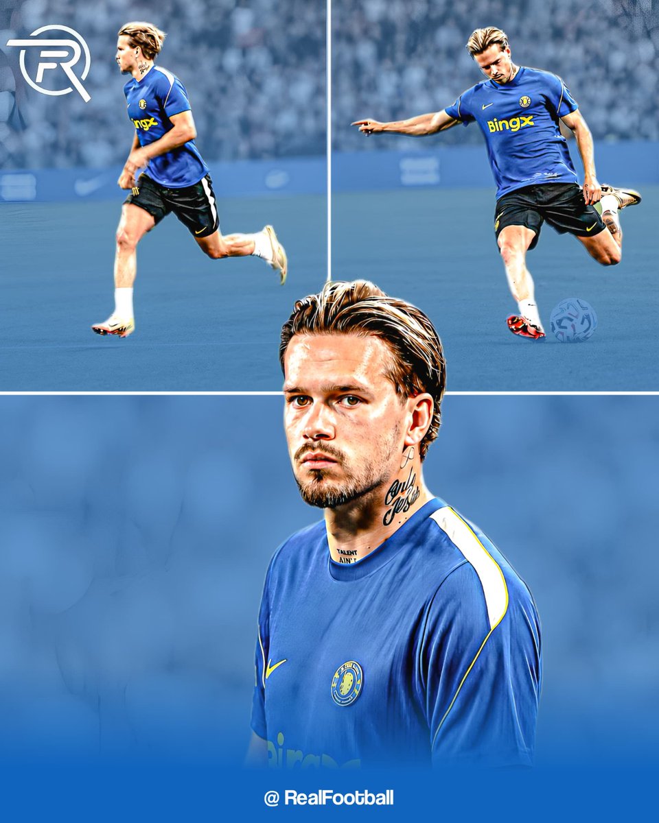 RealFootba21444's tweet photo. 🚨 Mykhailo Mudryk stole the show in Chelsea's full-team training today! 🇺🇦🔥

The winger registered a goal and an assist, with fans chanting his name after an impressive display. He is now expected to be included in Chelsea's squad for tomorrow's clash against Juventus. 👏🔵 https://t.co/wgm9zwBh21