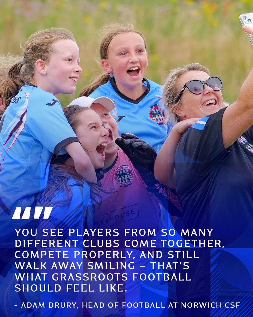 EFL's tweet photo. โฝ More than 1,000 young players and 98 teams came together at The Nest for four brilliant days of action at @NorwichCityCSFโs Summer Cup 2026.
#EFLintheCommunity https://t.co/BZJ64LIAlt