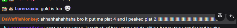 MonsoonGG's tweet photo. Every fucking season it places me in GOLD 1 and I Can't play with my fuckin PREMADE because it puts them in DIAMOND 4 LIKE HOW DO I GET PUT IN GOLD? IM 30k MASTERS? I WON A CHAMPIONSHIP? PUT ME IN FUCKIN PLAT

SOMEONE IN CHAT SAID THIS! HOW? https://t.co/DLW1n25CiO