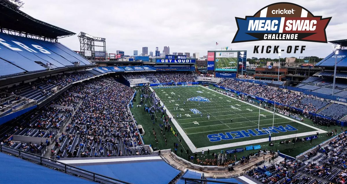MorganStBears's tweet photo. 🐻🏈@MSUBearsFB  will open the 2027 season in the Cricket MEAC/SWAC Challenge Kickoff 
🆚 @BamaStateFB on📆 Aug. 28, 2027, at Center Parc Stadium🏟️

▶️ https://t.co/ESVMWtoz9Y

@MEACSports  | @UnderArmour | @MEAC_SWAC 
#GoBears🔷🔶 https://t.co/8LxXwqbwaC