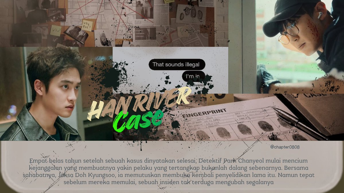 chapter0808's tweet photo. 𝙃𝙖𝙣 𝙍𝙞𝙫𝙚𝙧 𝘾𝙖𝙨𝙚
Chansoo Body Swap AU

https://t.co/BD1q58HPi4 (2 chapters)
Assigned trope: 
Friends to Lovers, romance-comedy, Detectives In Love, they do bickering, friend to lovers, Light Romance, Fantasy
#Orbitwithchansoo #Chapter0808 #CHDIficFest https://t.co/N6BpAt5Ivv
