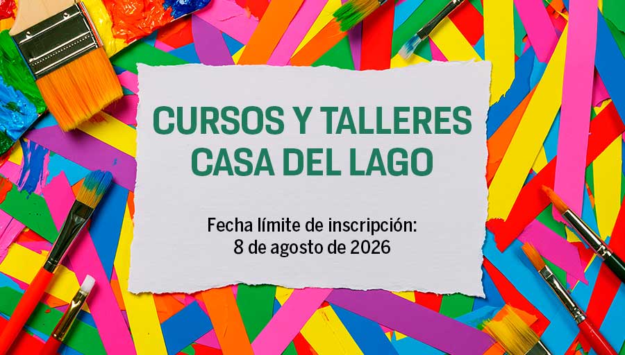 UNAM_MX's tweet photo. ¿Buscas algo nuevo que aprender en la segunda mitad del año? Revisa la oferta de cursos y talleres de iniciación artística que tiene @CasadelLago 📸 ✍️ 🎬 🖼️ > https://t.co/ZYviEfVjTh
#AgendaUNAM https://t.co/KRSUi4pg19