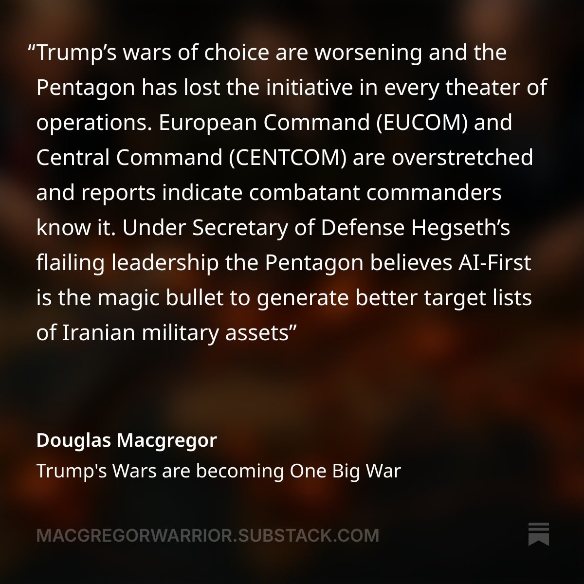 DougAMacgregor tweet picture