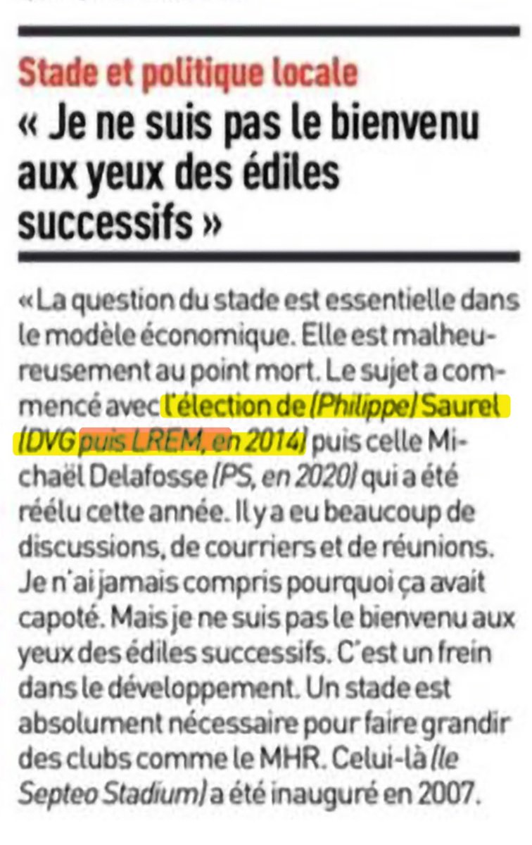Phil_Saurel's tweet photo. ☎️ @lequipe petite erreur à corriger, je n'ai jamais été membre de #LREM !
À part cela je trouve l'article complet et très intéressant.
#Montpellier
@lagglorieuse https://t.co/dgHwnGBoPk