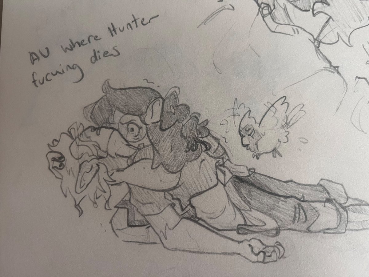 PrismarineVi's tweet photo. Hunter was pissing me off so I killed him for Willow angst https://t.co/7iqSFsCEpX