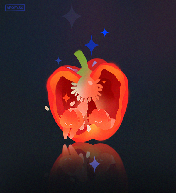 apofissx's tweet photo. Bell pepper c: 🫑 https://t.co/6gCR06NFR0