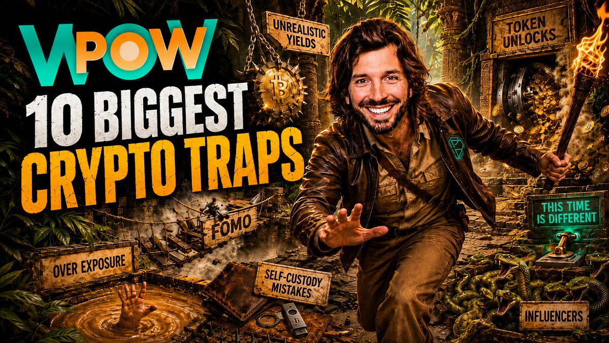 swissborg's tweet photo. Are you falling for the biggest traps in crypto? ⚠️📉

Tonight, @Cyrus_Fazel is exposing the 10 pitfalls you must avoid to survive and thrive in this market.

Stop repeating the same old mistakes!

Tune in to the Pow Wow premiere and protect your portfolio! 👇 https://t.co/1jxrnoDWjB