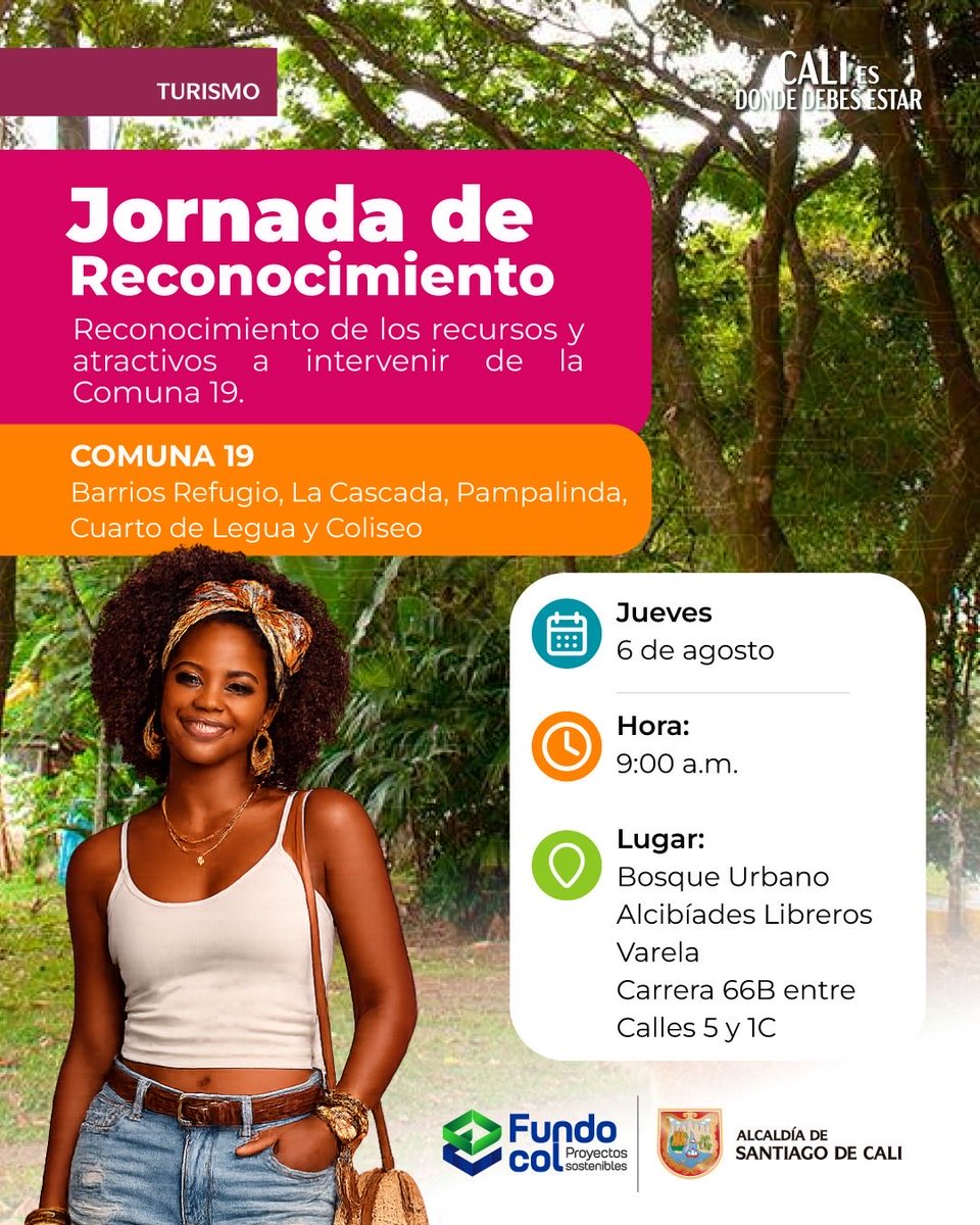 jalc19cali's tweet photo. Estimados vecinos del sector y barrios aledaños:
Los invitamos a participar de manera activa en el proyecto de turismo priorizado por los ediles de la #Comuna19 en el marco del POAI 2026 RESPONSABLE de la ejecución Secretaría de turismo.
¡Prográmense y participen! https://t.co/h7tor8tPcE