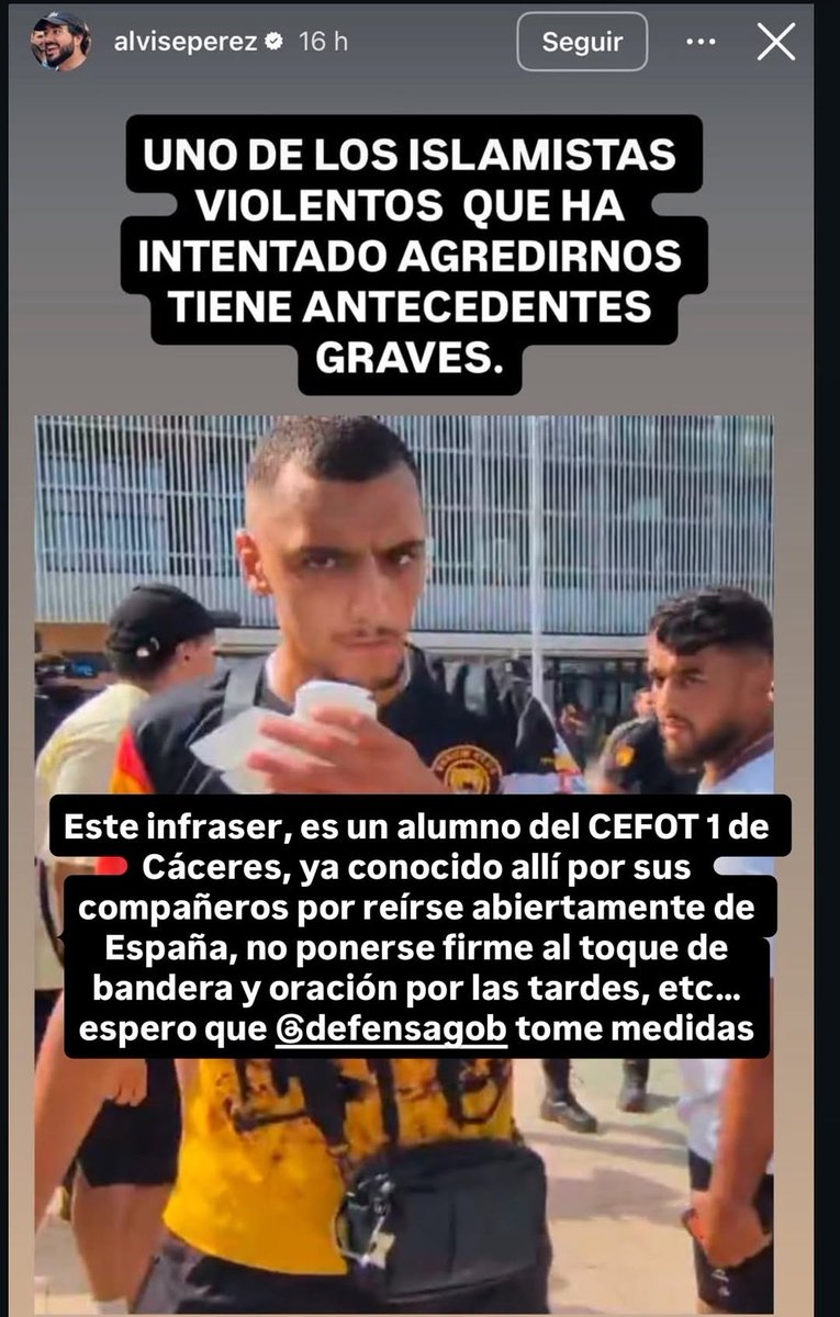 RajadasTacticas's tweet photo. Cualquiera que haya pisado un Cefot sabe que este tipo de actitudes se repiten en determinados perfiles y quien puede poner remedio o mira para otro lado o tiene las manos atadas. https://t.co/wAFRybz0k4