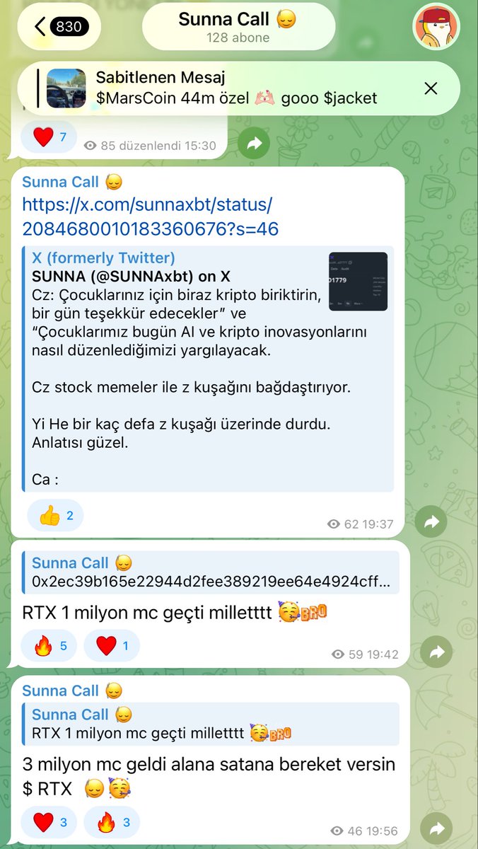 SUNNAxbt's tweet photo. $RTX 3 milyon hedefi ile geldi call kanalından almıştık kazanan herkesi tebrik ediyorum. 

Her aldığımızı en tepede satıcaz Devamm 🏎️

🪂🤝https://t.co/3cvYjJzsAw https://t.co/NzDz17mMwp