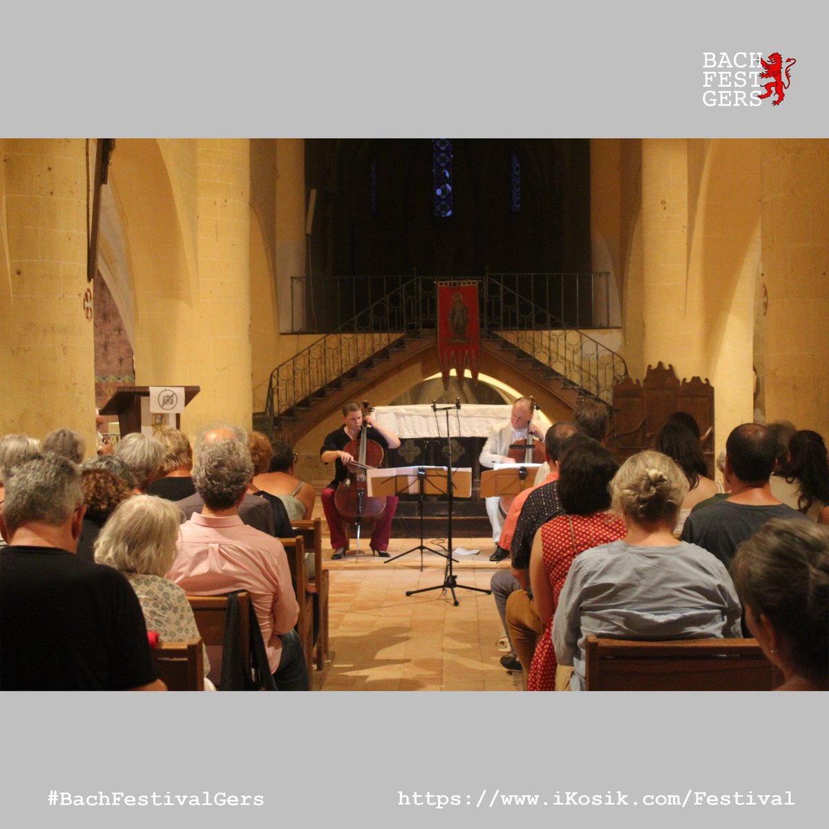 BachFestGers's tweet photo. 11ème #BachFestivalGers 2026 - CONCERT POUR DEUX VIOLONCELLES

🎻 #DuoBrikcius Anna @Brikciusova &amp; Frantisek @Brikcius 🇨🇿

🎼 #Mozart Bach #Rossini #IrenaKosíková #Fauré

📅 Vendredi le 7 août à 20:30

⛪️ Valence-sur-Baïse 32310 #Gers #Occitanie 🇫🇷

🎟️ https://t.co/ZkCsssYE0s 👈 https://t.co/lv654rVbSk