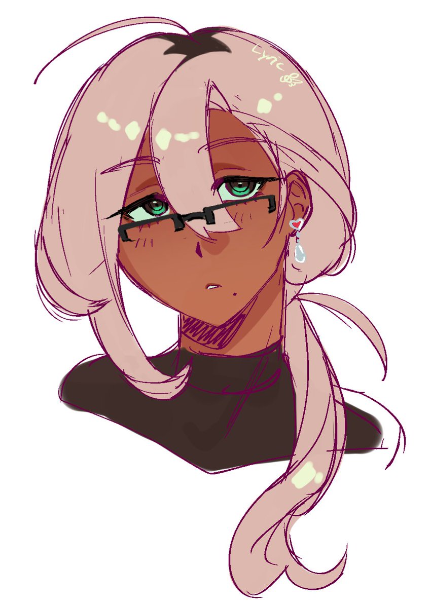 LyricIllust's tweet photo. Trying out another artstyle to test out different things and oh my god I love this one....

This guy is my oc Cecil!!! He's based off my genshin oc lmao so I'm gonna make another oc based off of Tartaglia so I can make them kiss... #ocxcanon #rkgk #yumedanshi #yumeship #ocart https://t.co/0RQzdQkcH3