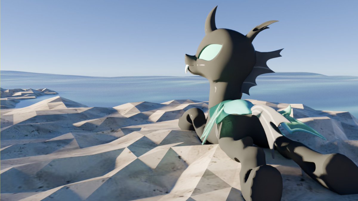 Moril_88's tweet photo. Bajo el sol 
#changeling #mlp https://t.co/cYVaRiLshz
