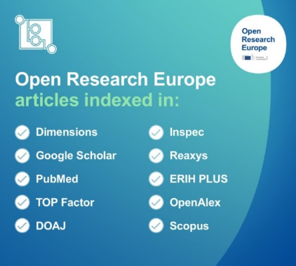 OpenResearch_EU's tweet photo. Articles that have passed #PeerReview on Open Research Europe are indexed in a number of industry databases, including #PubMed, #Inspec and #Scopus. 

Find out more about the platform and how it works: https://t.co/by5BvIzBO3 https://t.co/mWLca7lUOi