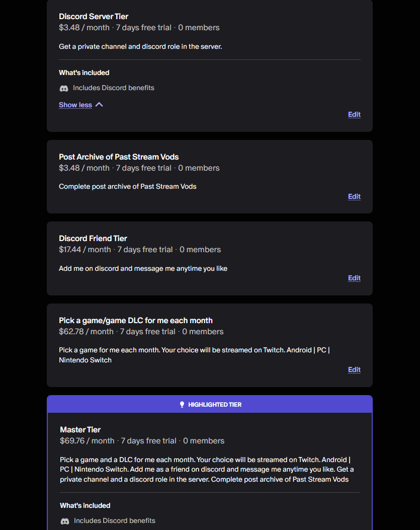 MixzyTheBugCat's tweet photo. The Patreon has been updated with new tiers and prices as seen in this image. Lemme know your thoughts on these tiers and prices in the comments. 

https://t.co/kg4p1q2Qwm https://t.co/hGyjCsALC0