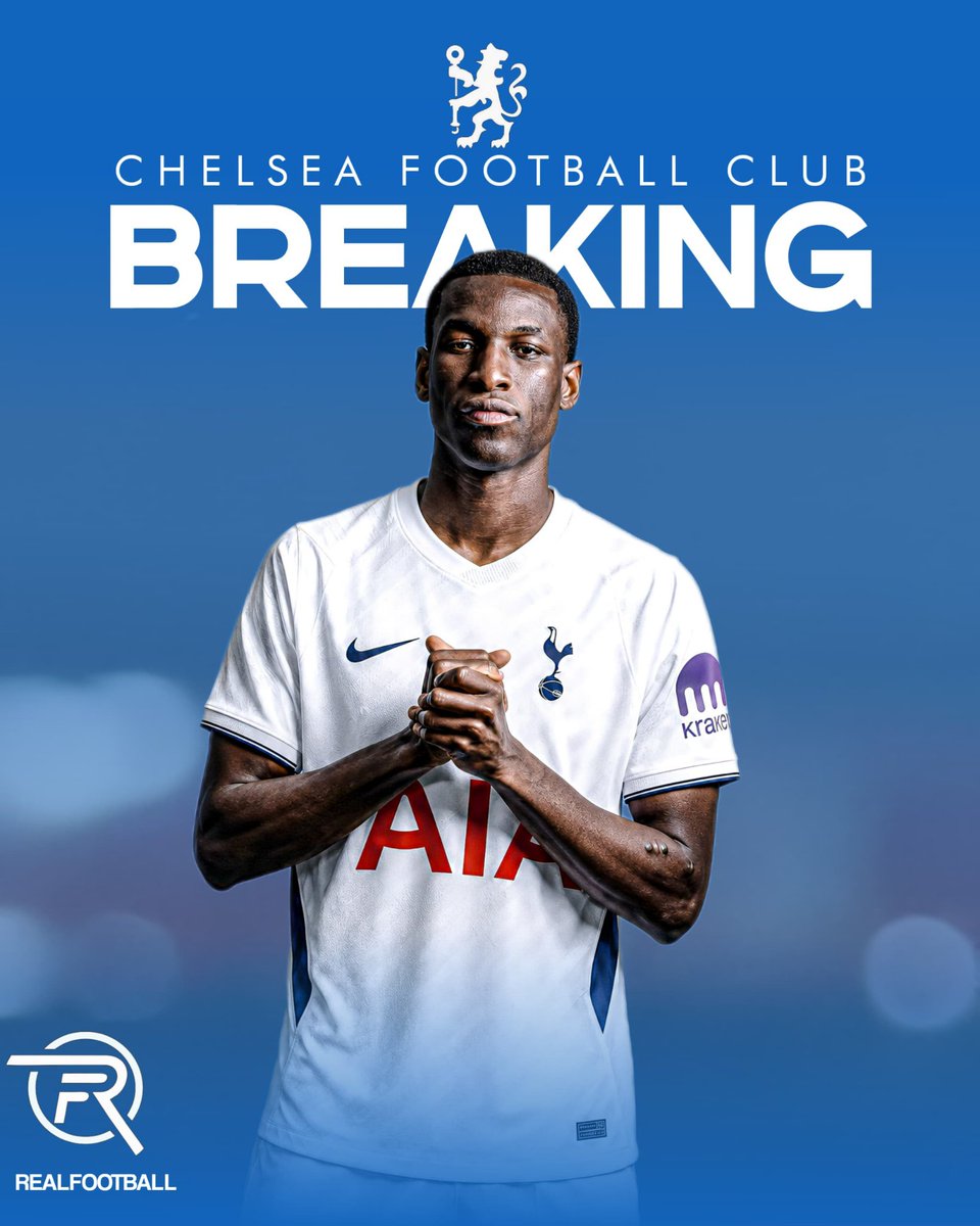RealFootba21444's tweet photo. 🚨 𝗕𝗥𝗘𝗔𝗞𝗜𝗡𝗚: According to @kierangill_DM, Tottenham have made initial contact with Nicolas Jackson's representatives over a potential move.💙🔥

Discussions are at an early stage, with no formal club-to-club negotiations yet. Chelsea are understood to value the striker at £65 million. 💰🔵