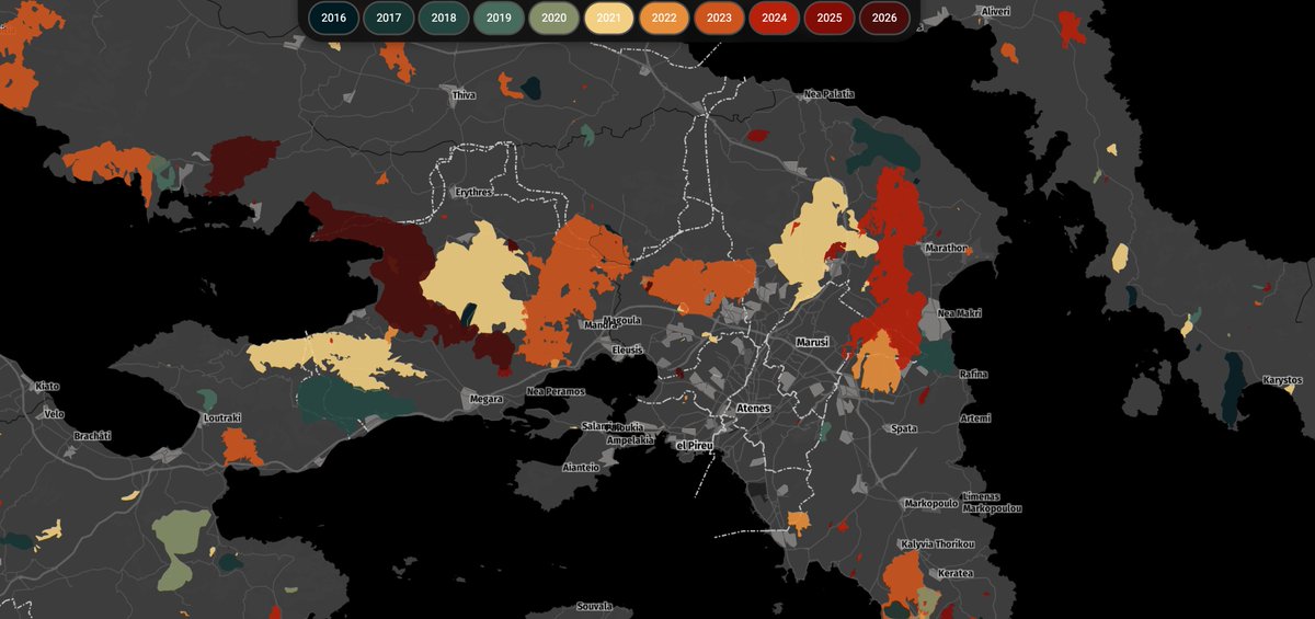 mireiacamacho75's tweet photo. 🔥A petición popular he actualizado los mapas con los incendios hasta la fecha de hoy.
Ahora podréis ver los incendios de:
 
🇪🇸#IFSierraOeste, #IFBurgohondo y #IFSanMartíndeValdeiglesias 

🇫🇷 #Gironde (Burdeos)

🇬🇷 #Beocia y #Ática, próximas a Atenas

👉 https://t.co/S3w71vMm05 https://t.co/2kGgQ43Voz