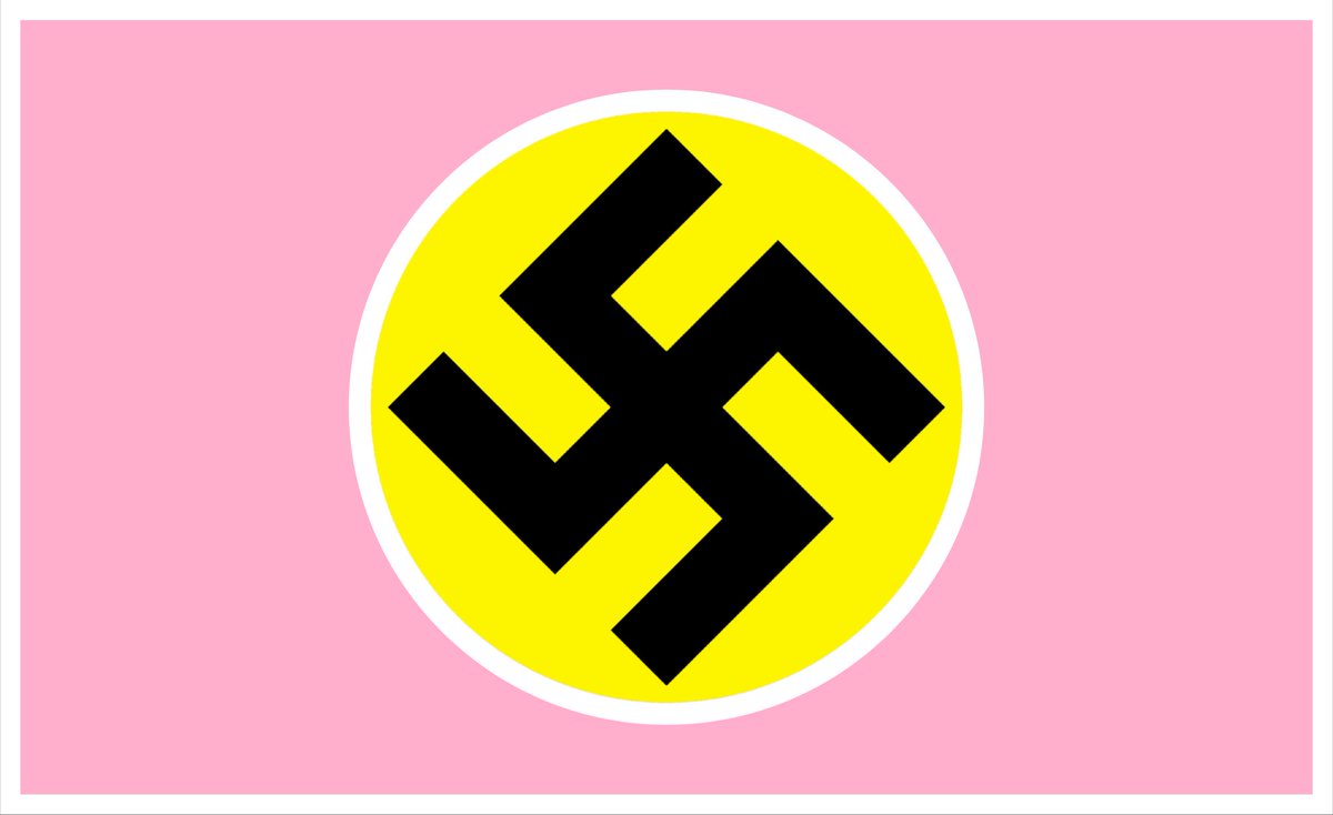 Charawaffen's tweet photo. Flag of Nаzi-Friendism https://t.co/MgAiAbad3W