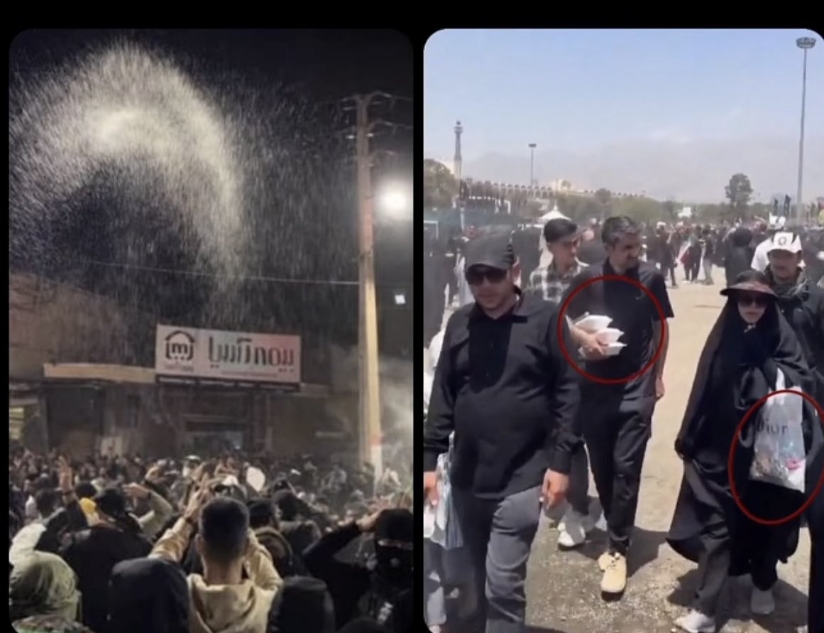 true_warriorr's tweet photo. برای درک تفاوت میان طرفداران پهلوی و طرفداران جمهوری اسلامی همین دو عکس کافیست! https://t.co/0rkXl4AXgx
