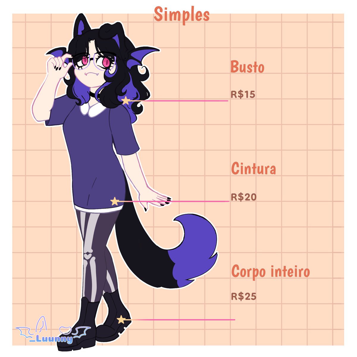 _Luunny's tweet photo. ✨Comissões abertas✨

Qualquer dúvida e só me chamar no privado! https://t.co/FwebDw2pZp
