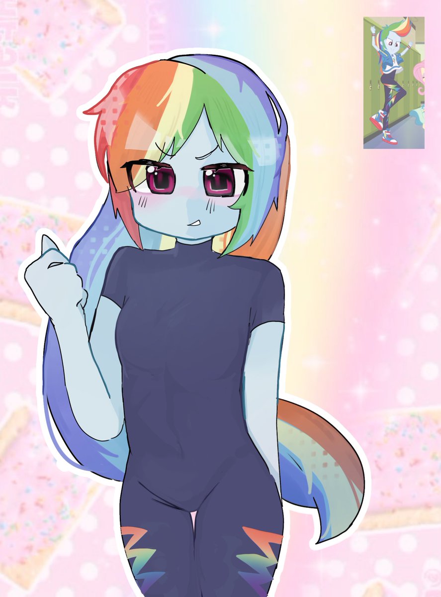 nyang1454's tweet photo. #mylittlepony #rainbowdash
커여워 https://t.co/6q4gDNzlli