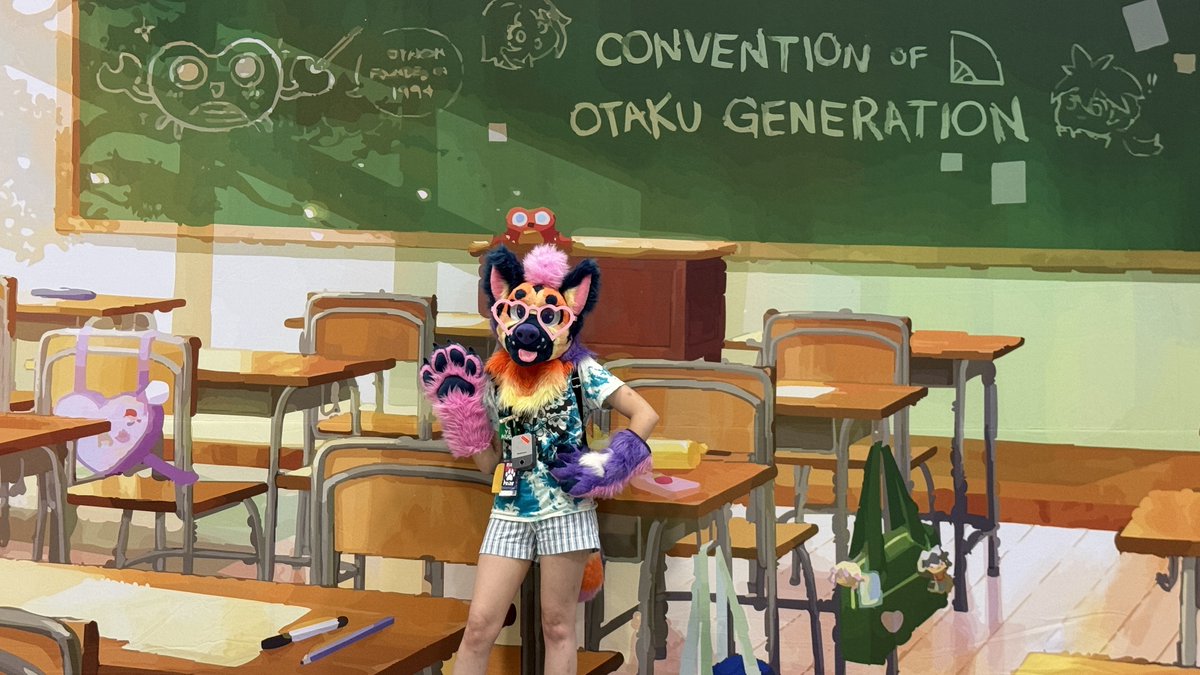 plasmarose15's tweet photo. #otakon #otakon2026 #furry #fursuit #fursona https://t.co/paJWwXPRLh
