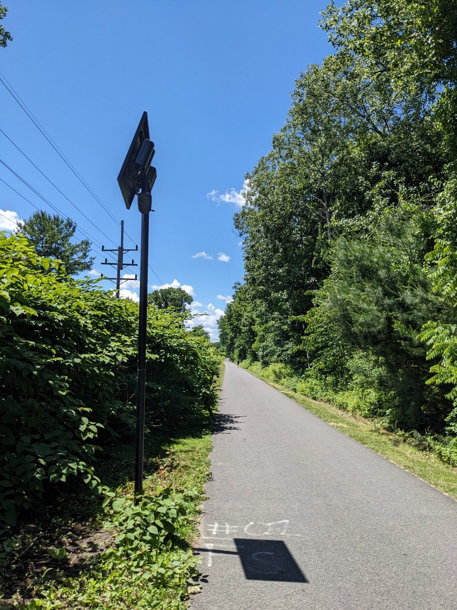 GeneralMCNews's tweet photo. BREAKING: Flock safety cameras are now being spotted along popular walking and biking trails — areas with no vehicle roads, as part of a broader expansion of mass surveillance. https://t.co/gvTCqwgiMY