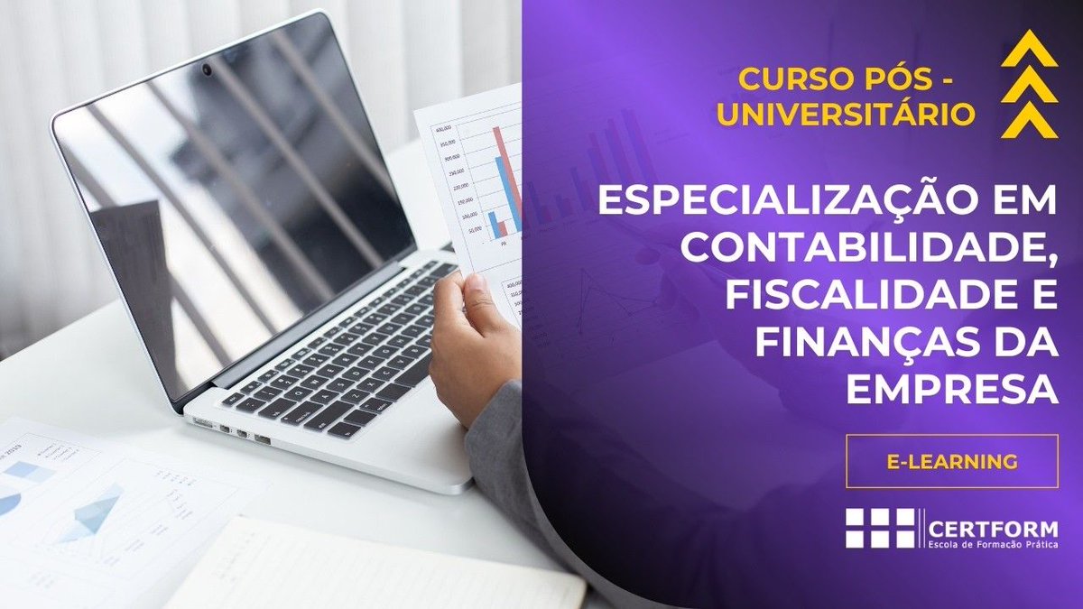 CERTFORM's tweet photo. 🎓 Curso Pós Universitário de Especialização em Contabilidade, Fiscalidade e Finanças Empresariais https://t.co/AQUWZfwpLt
✉️ geral@certform.pt
#Certform #CursoOnline #ELearning #Formacao #ContabilidadeFinanceira #Fiscalidade #IRC #IES #IVA #FinançasEmpresariais https://t.co/gGgWcAhf2N