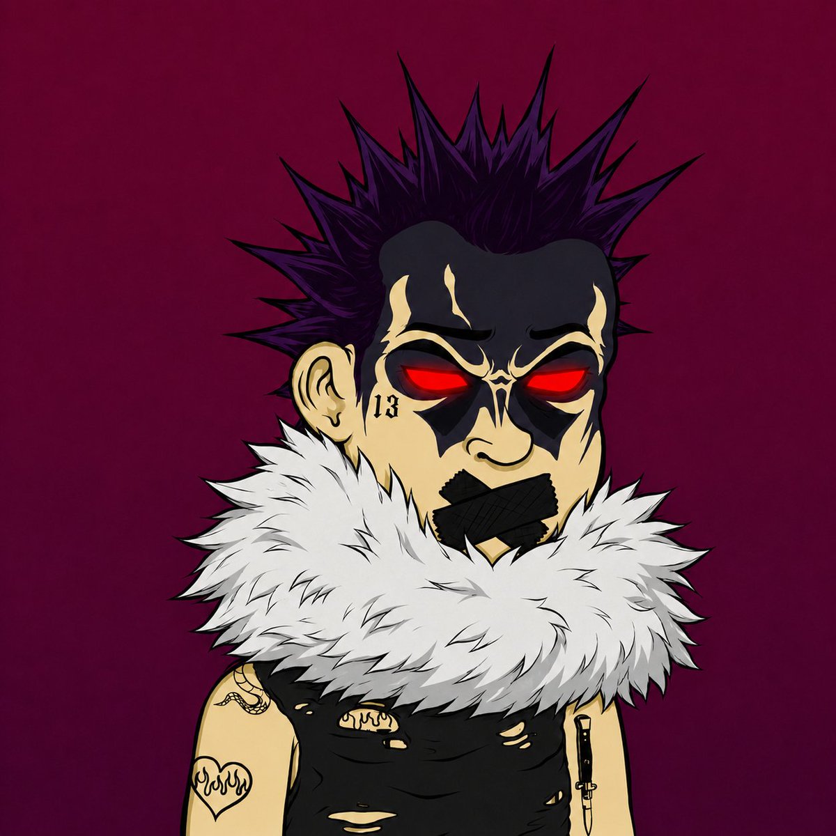 StableBoyzNFT's tweet photo. Last honorary 1/1. 

Dedicated to @CrypSaf , for the mark they left, and the culture they helped shape.  

Welcome to the Boyz👊 https://t.co/xT8UOPlo54