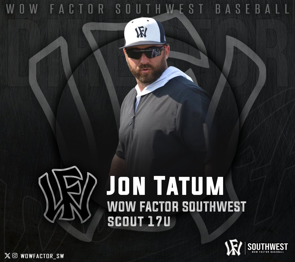 WowFactor_SW's tweet photo. 🚨 Welcome Coach Jon Tatum &amp; Natty State Showcase to Wow Factor Southwest!

After a successful 16U summer, Tatum will lead our 2027 17U Scout Team, competing in some of the biggest events in the country.

#TheBrand
#WowFactorSouthwest https://t.co/1Vn9X2zu0M