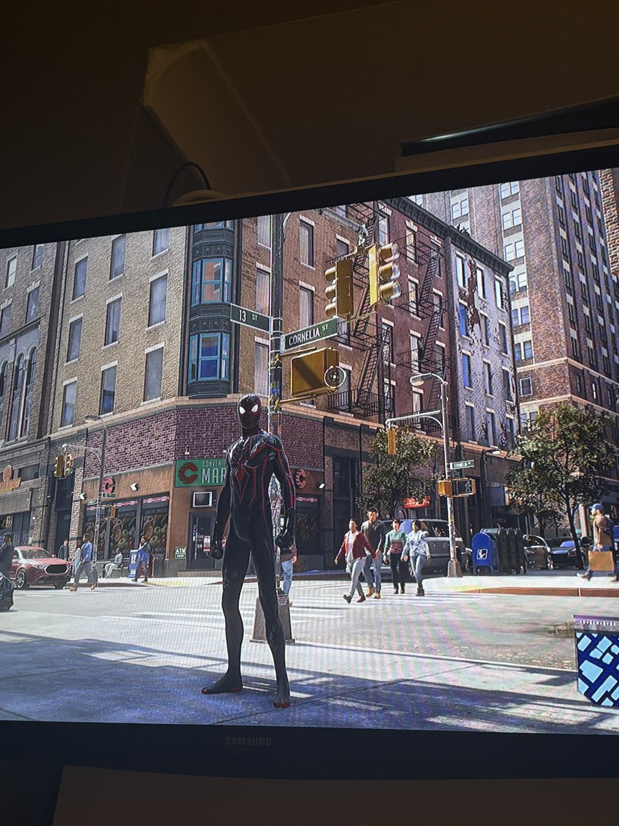capriiswft's tweet photo. MILES MORALES WILL NEVER WALK CORNELIA STREET AGAIN https://t.co/87bV34p87A