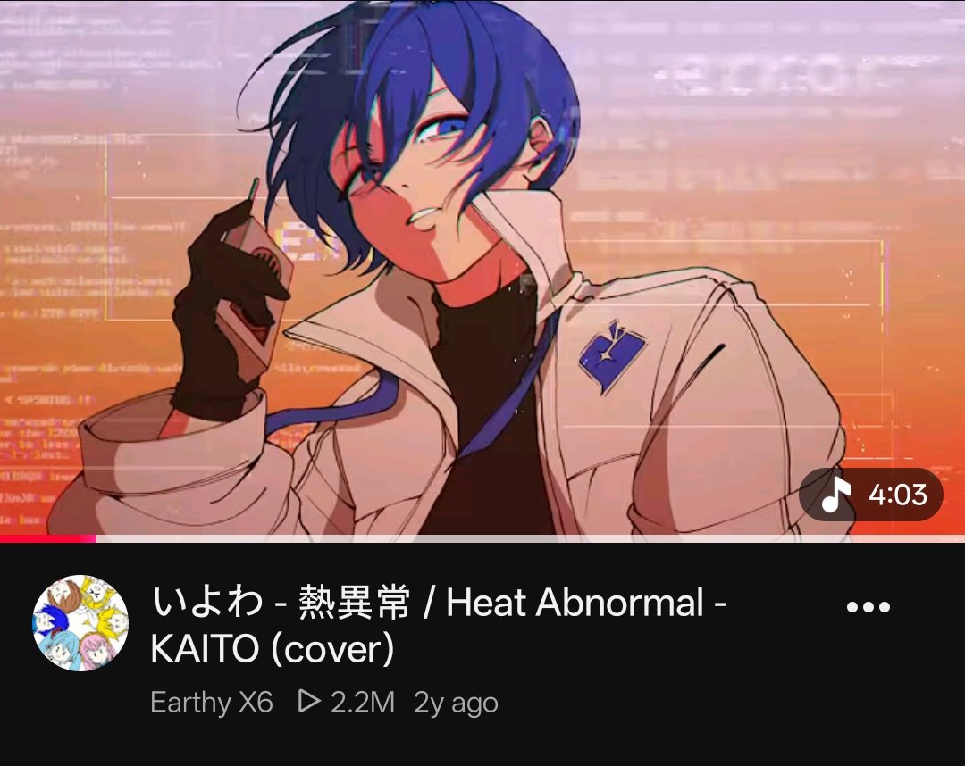 eruukurage's tweet photo. 2.2M on Heat Abnormal KAITO‼️

i should make a celebration illustration.... soon...🥹thankyouu

in case you haven't heard : https://t.co/M60ZpXXNHI https://t.co/FAYMxC3lTh