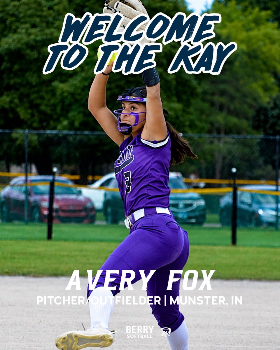 BerrySoftball's tweet photo. WELCOME TO THE KAY, AVERY 💙 🥎 

📍 Munster, IN
🥎 Pitcher/Outfielder

#Team18 | #WeAllRow https://t.co/EJIxUPgBsM