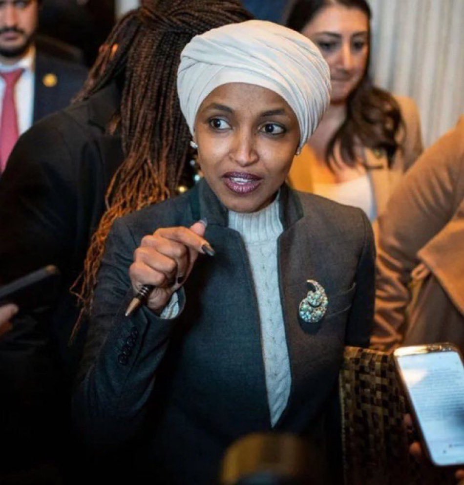 EricTrumpr63's tweet photo. If House may vote to REMOVE Ilhan Omar from Congress.

Do you support this move or not ?

A. YES, Remove her immediately ?
B. NO, Let her stay ? https://t.co/3txJkxgSAr