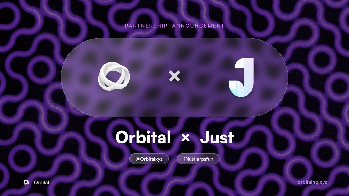 Orbitalxyz's tweet photo. We're pleased to announce our official partnership with @justlarpsfun

Just is opening its bot to the Orbital community. /larps goes live in our Discord: check any account, the live feed, and the crew case files.

Now available for all users. https://t.co/PdK6ca1NNN