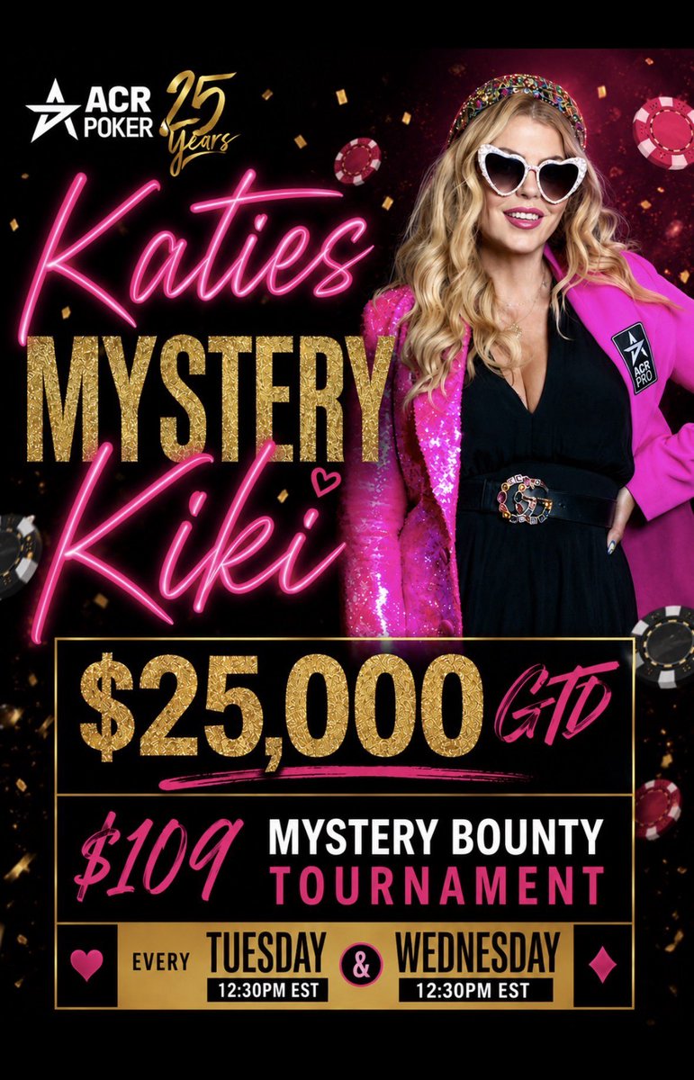 ACR_POKER's tweet photo. ACR Team Pro @katelinds very own tournament is officially underway 💁🏼‍♀️ https://t.co/ngiO5YEVAX
