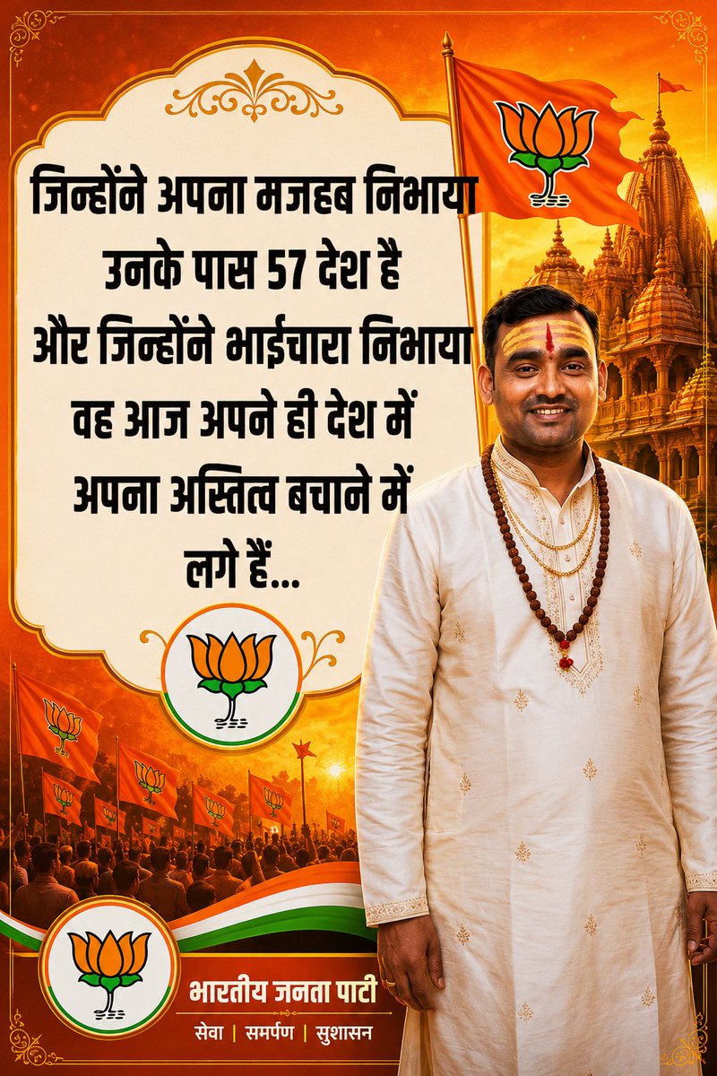 YoutuberSanjay's tweet photo. "जब दुनिया बदल रही है, #BJP #Bharat #IndiaFirst #Sanatan #Hindu #Hindutva #BharatMata #NationFirst #Unity #EkBharat #IndianCulture #HarHarMahadev #JaiShriRam #DeshBhakti #ViralPost #TrendingNow #PoliticalThought #SocialMedia #India #BharatiyaJanataParty #BJPGovernment #viralpost https://t.co/uHh9gquRLr